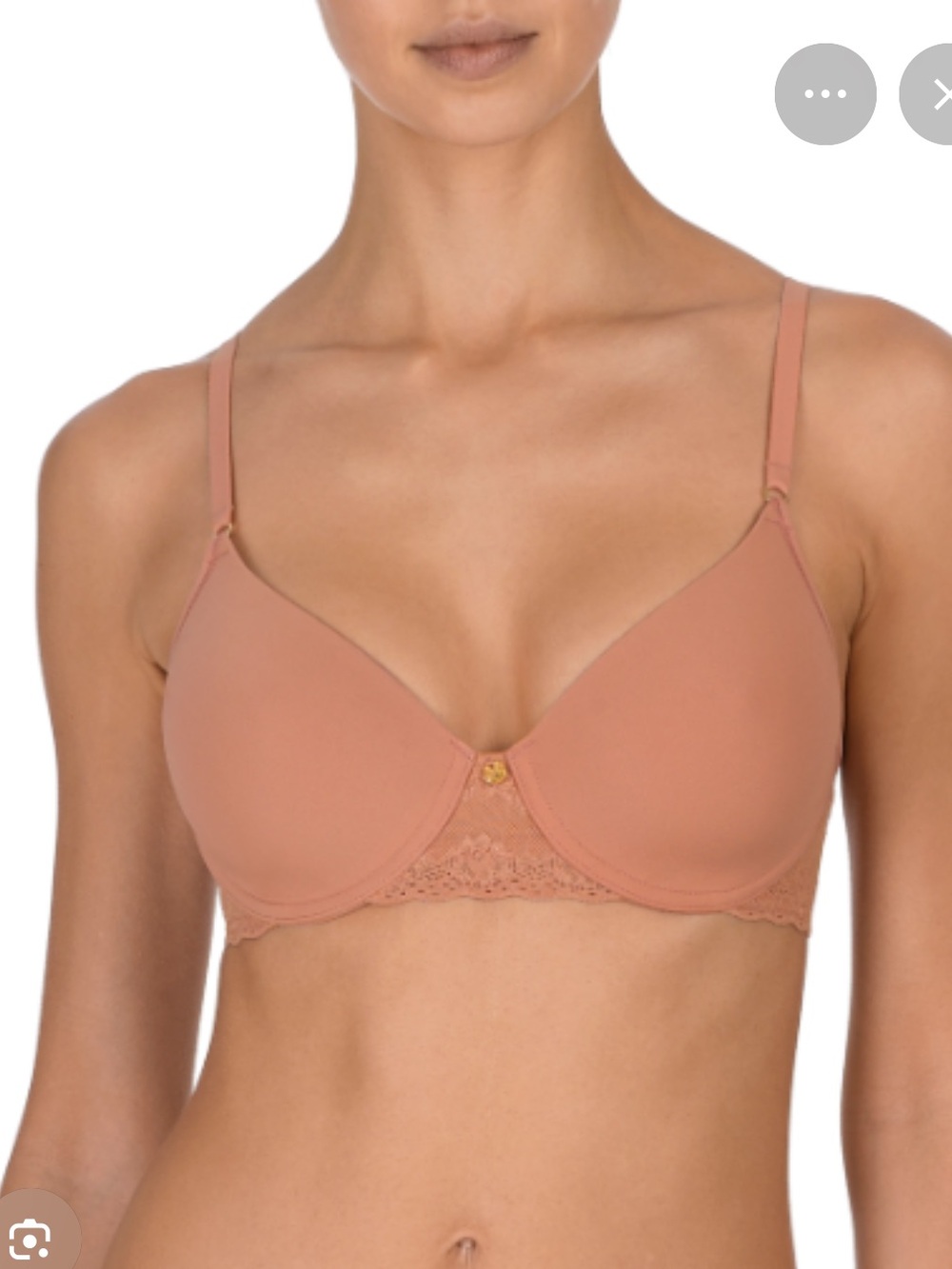 NWT NATORI Bliss Perfection Contour Underwire Bra in Frose Pink 34G